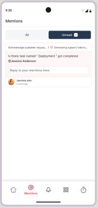 Quick access navigation interface